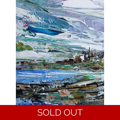 SOLD Abstract Landscape Expression 521